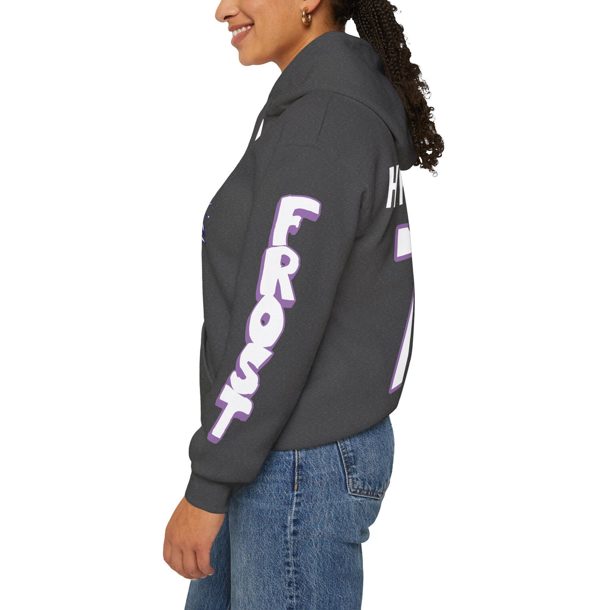 Klara Hymlarova Frost Unisex Hoodie in Sand | Chix Sports