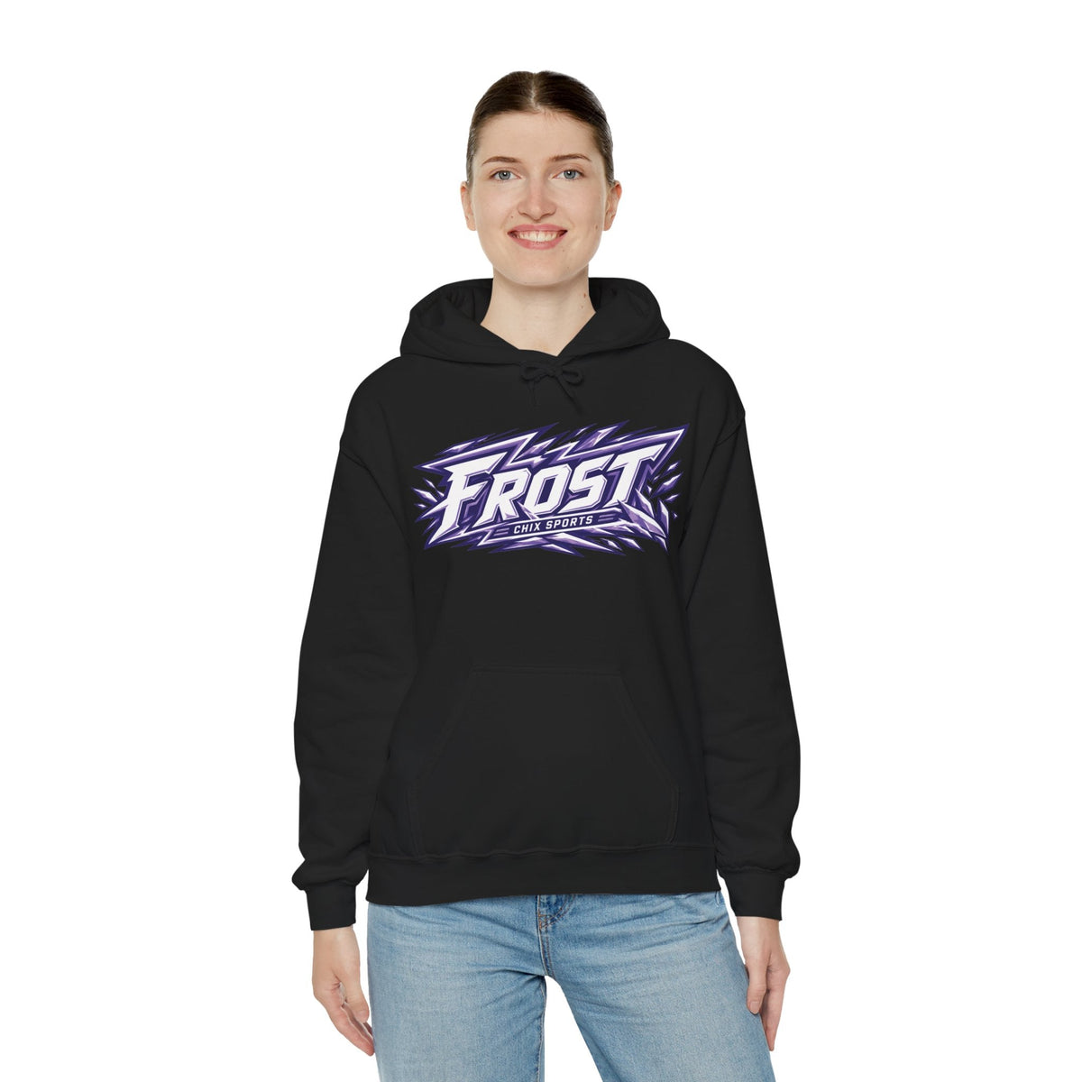 Klara Hymlarova Frost Unisex Hoodie in Sand | Chix Sports