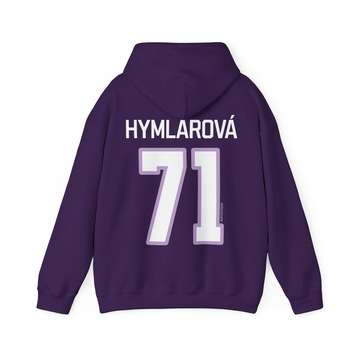 Klara Hymlarova Frost Unisex Hoodie in Purple | Chix Sports