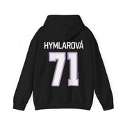 Klara Hymlarova Frost Unisex Hoodie in Black | Chix Sports