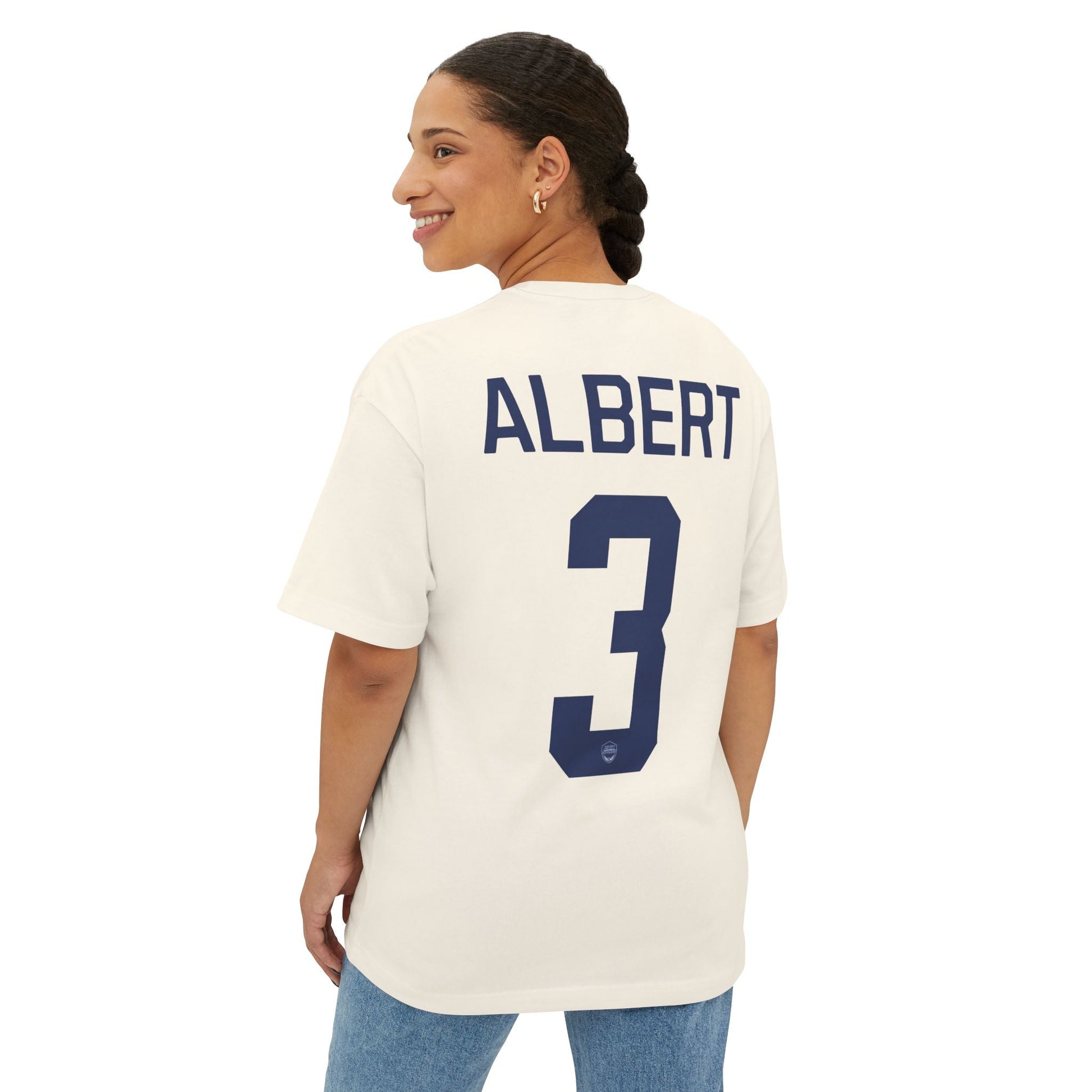 Korbin Albert Boxy Women's Team Soccer Shirt | Chix Sports