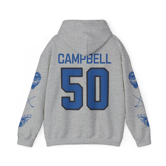 Kristen Campbell 50 Sceptres Goalie Hockey Heavy Hoodie | Chix Sports