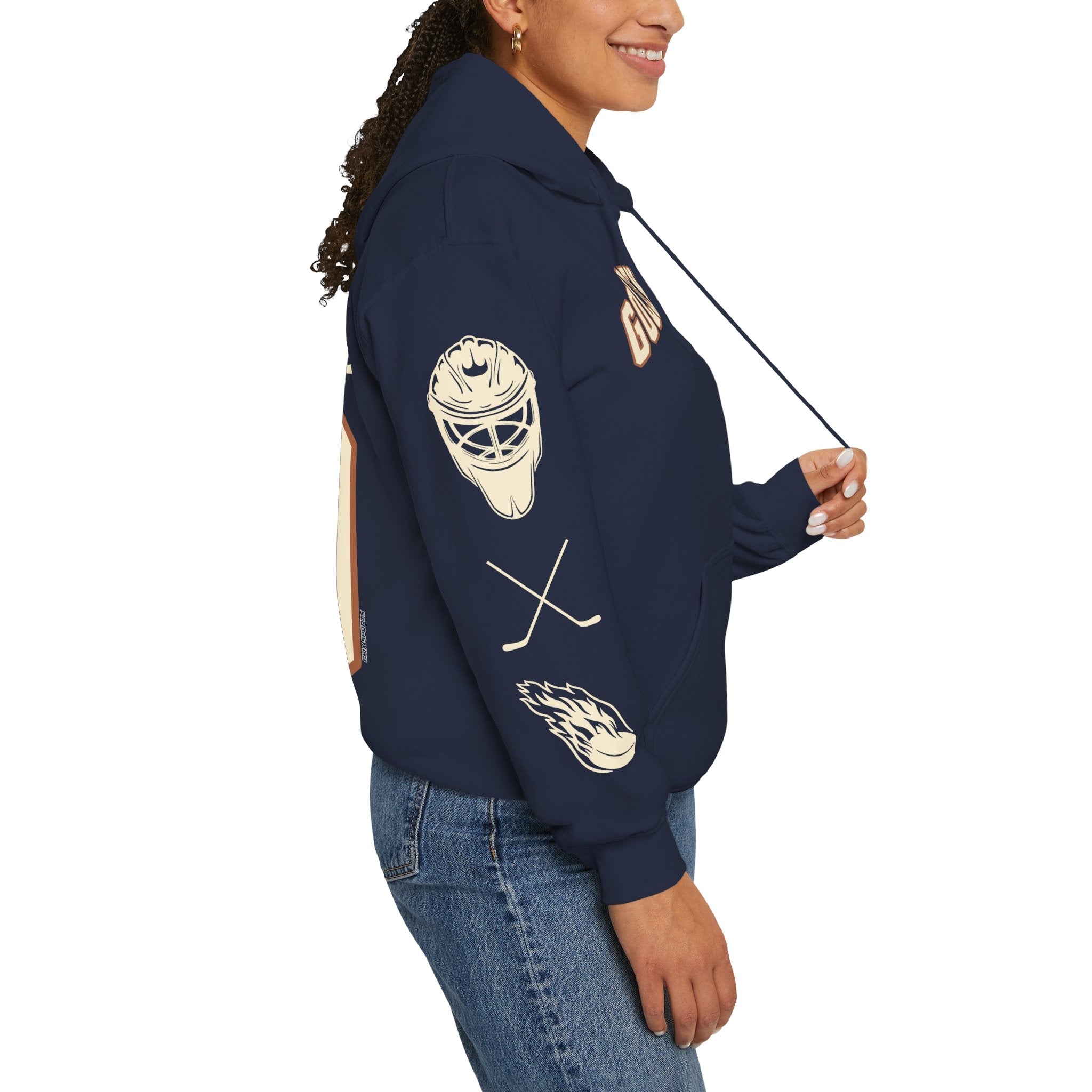 Kristen Campbell Goldeneyes Goalie Unisex Hoodie | Chix Sports