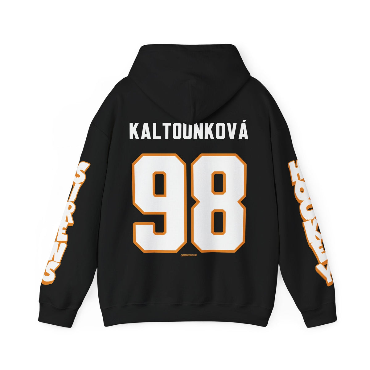 Kristyna Kaltounkova Sirens Unisex Hoodie in Black | Chix Sports