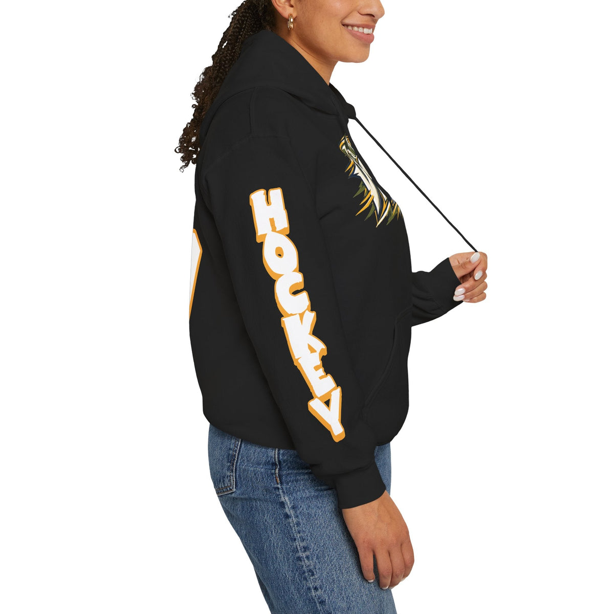 Lacey Eden Las Vegas Women's Hockey Unisex Hoodie in Military Green | Chix Sports
