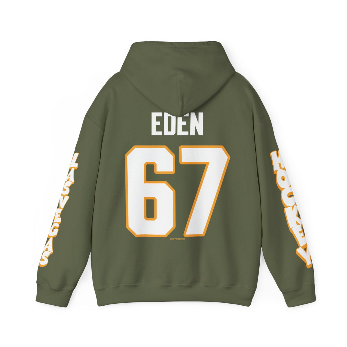 Lacey Eden Las Vegas Women's Hockey Unisex Hoodie in Military Green | Chix Sports
