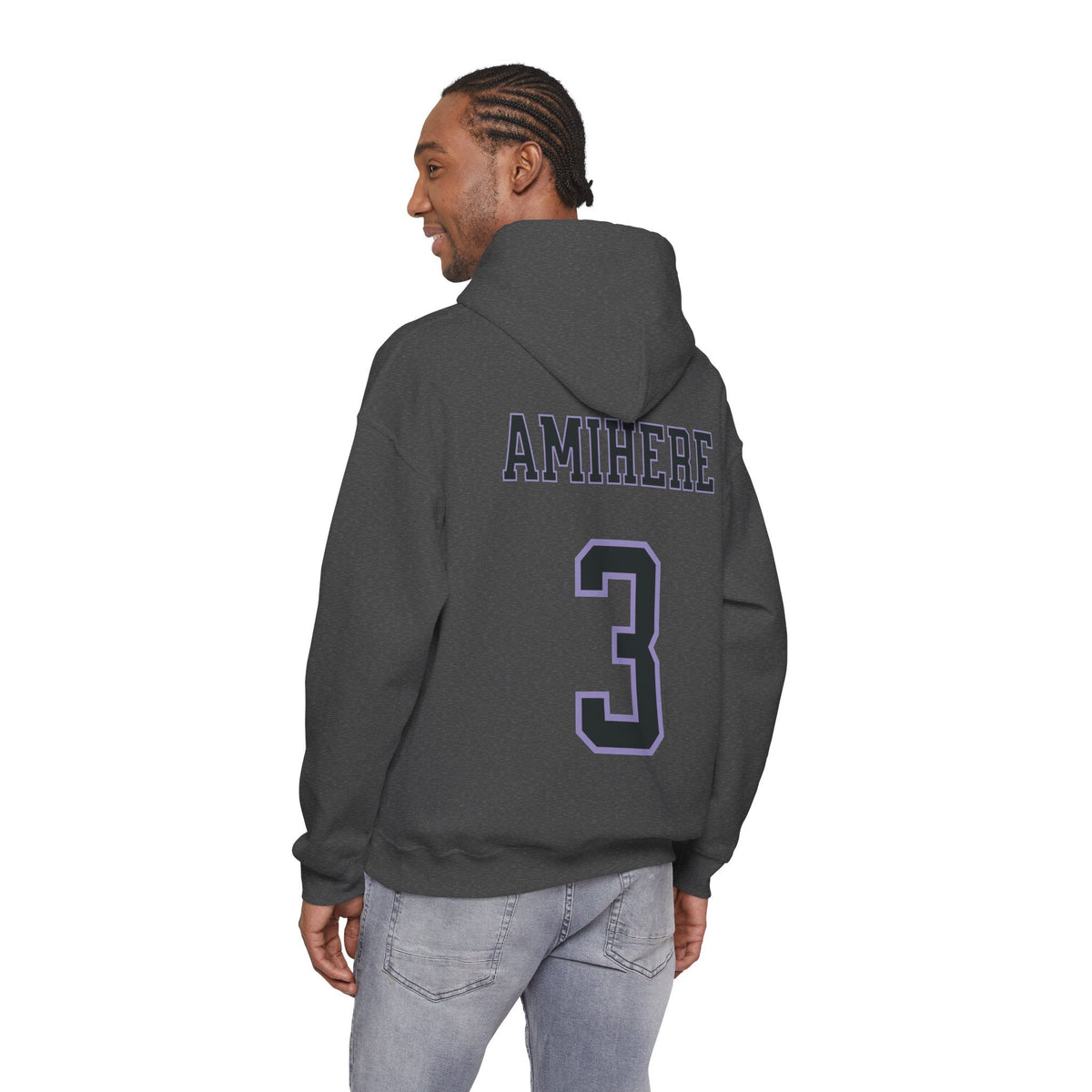 Laeticia Amihere Valkyries Unisex Jersey Hoodie in Purple | Chix Sports