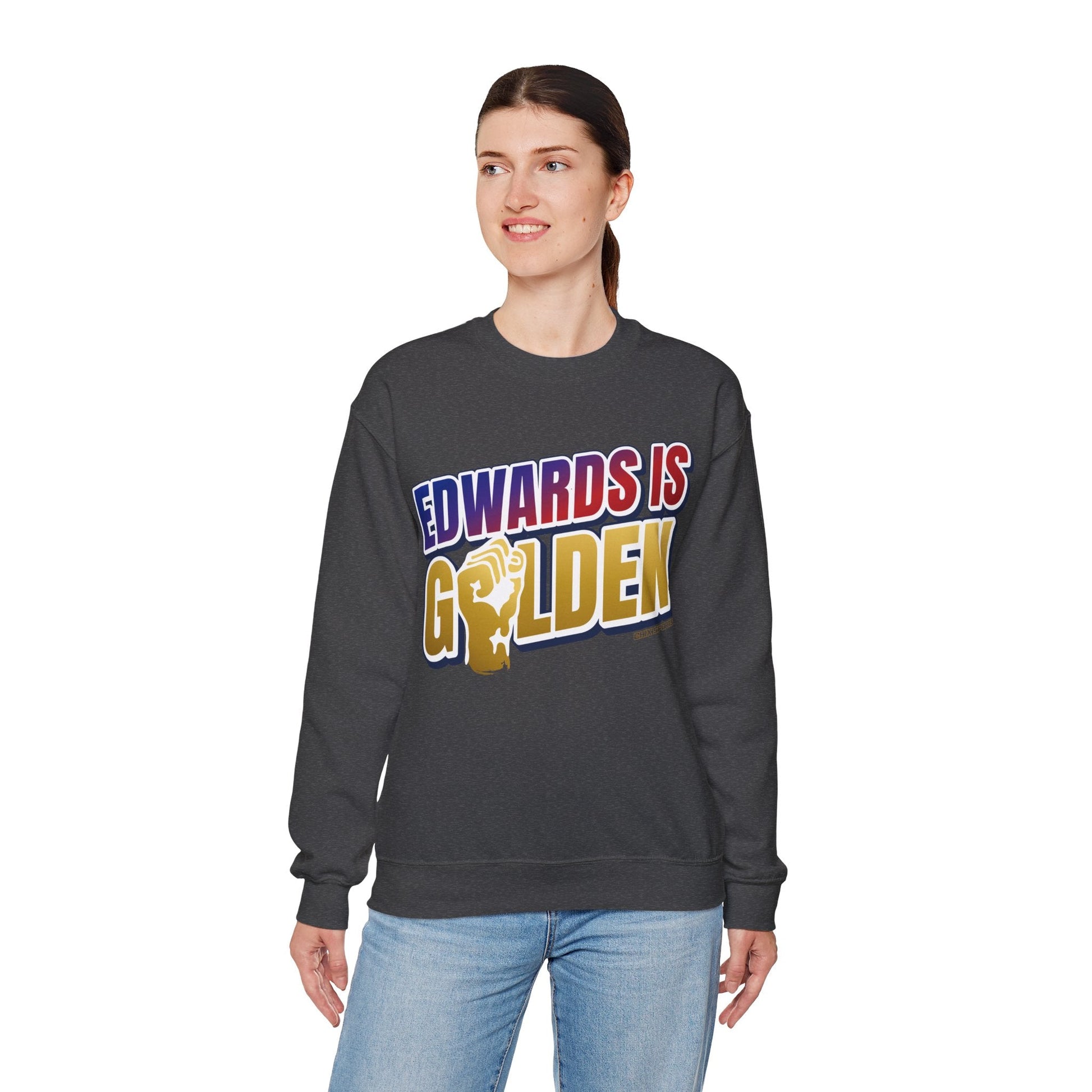 Laila Edwards Golden USA Women's Hockey Unisex Sweatshirt | Chix Sports