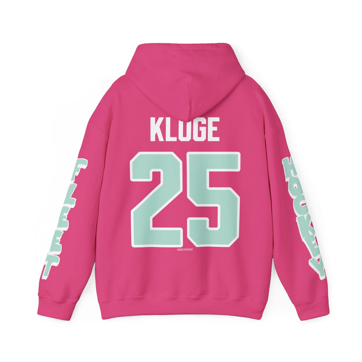 Laura Kluge Unisex Fleet Hoodie in Heliconia | Chix Sports