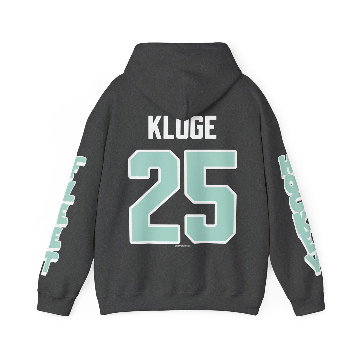 Laura Kluge Unisex Fleet Hoodie in Dark Heather | Chix Sports