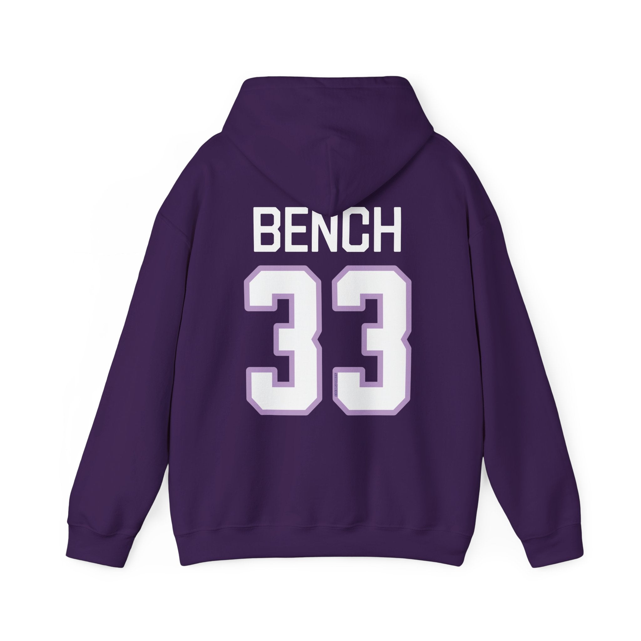 Lauren Bench 33 Frost Heavy Hoodie (w/o sleeve print) | Chix Sports