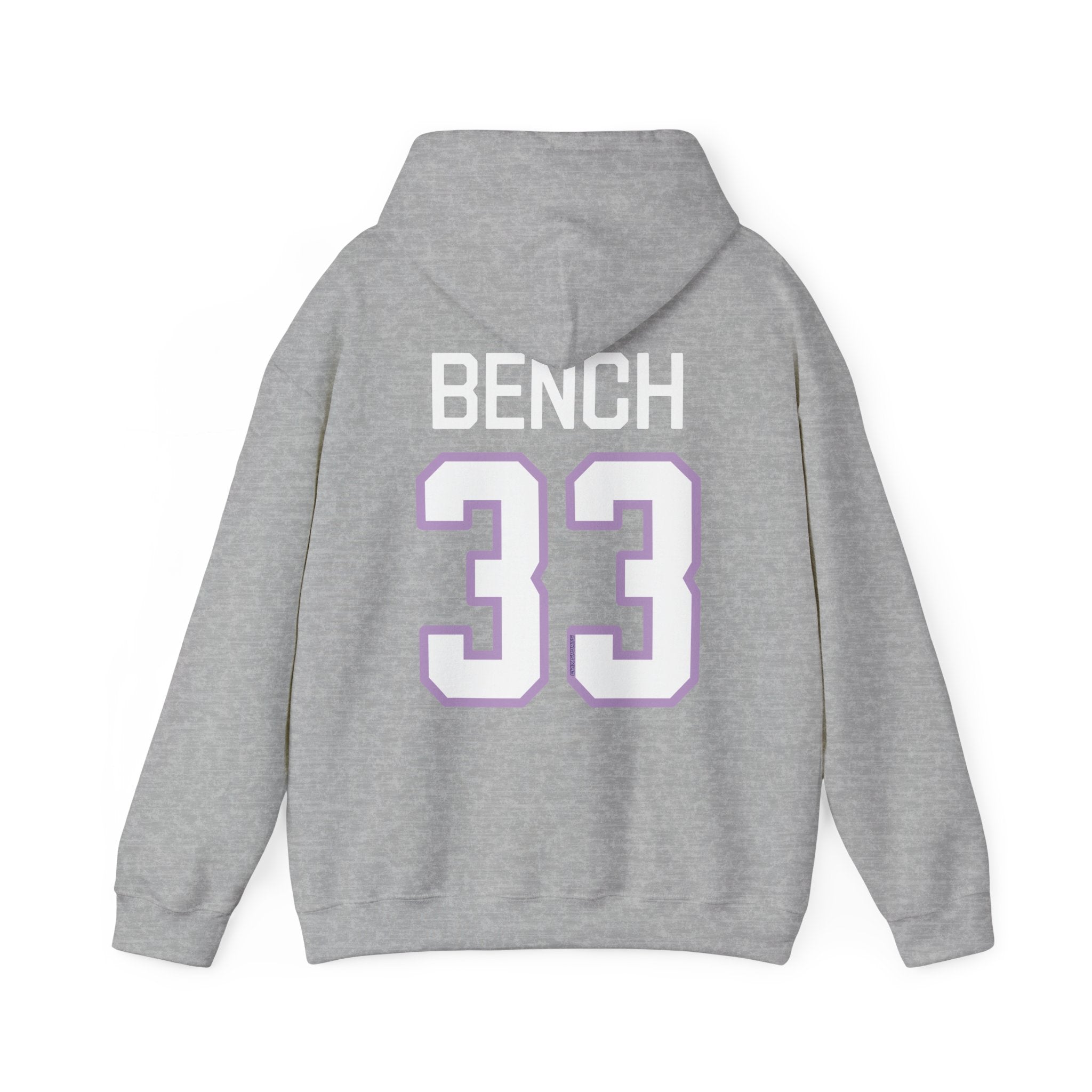 Lauren Bench 33 Frost Heavy Hoodie (w/o sleeve print) | Chix Sports