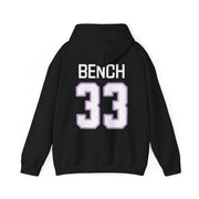 Lauren Bench 33 Frost Heavy Hoodie (w/o sleeve print) | Chix Sports