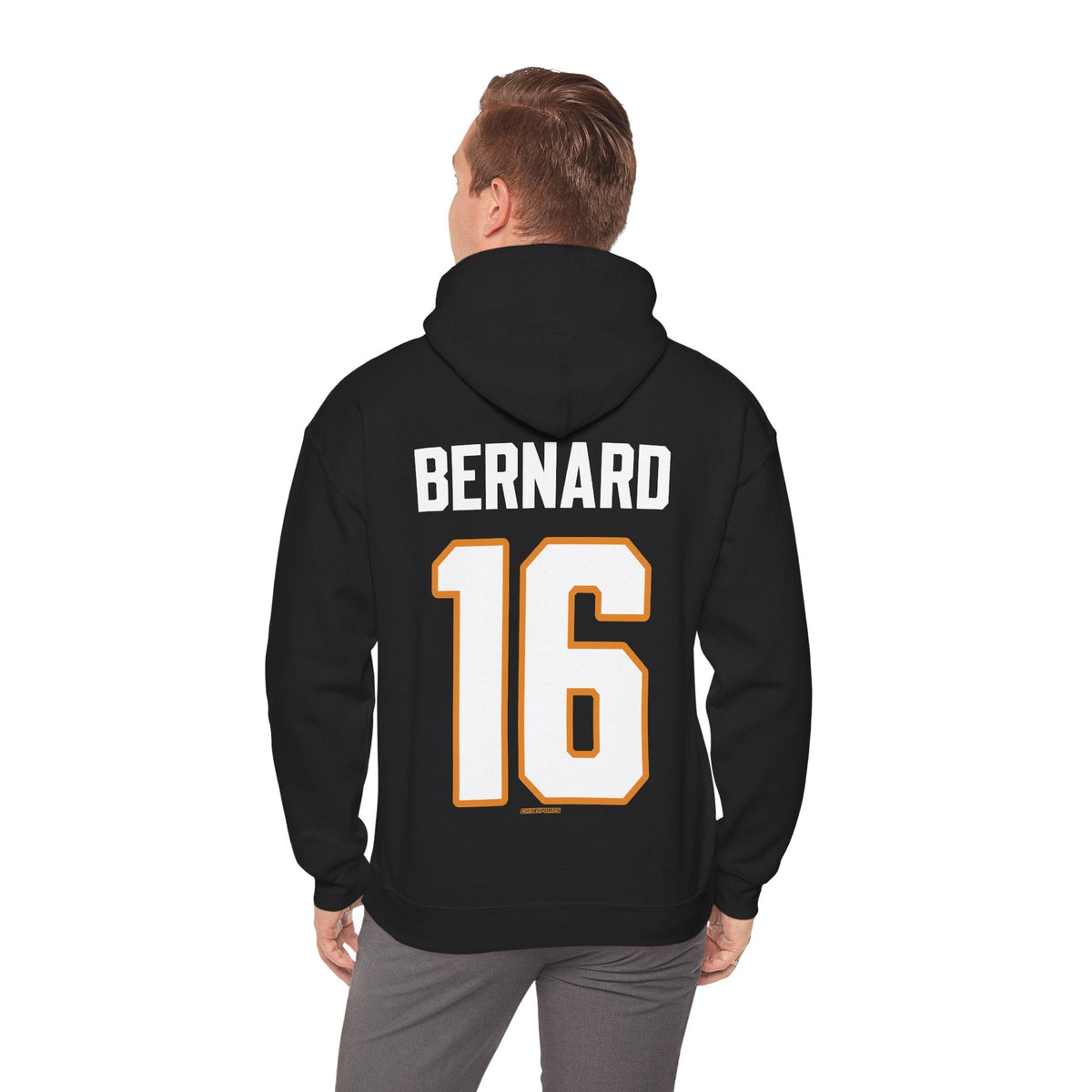 Lauren Bernard Sirens Unisex Hoodie in Heliconia | Chix Sports