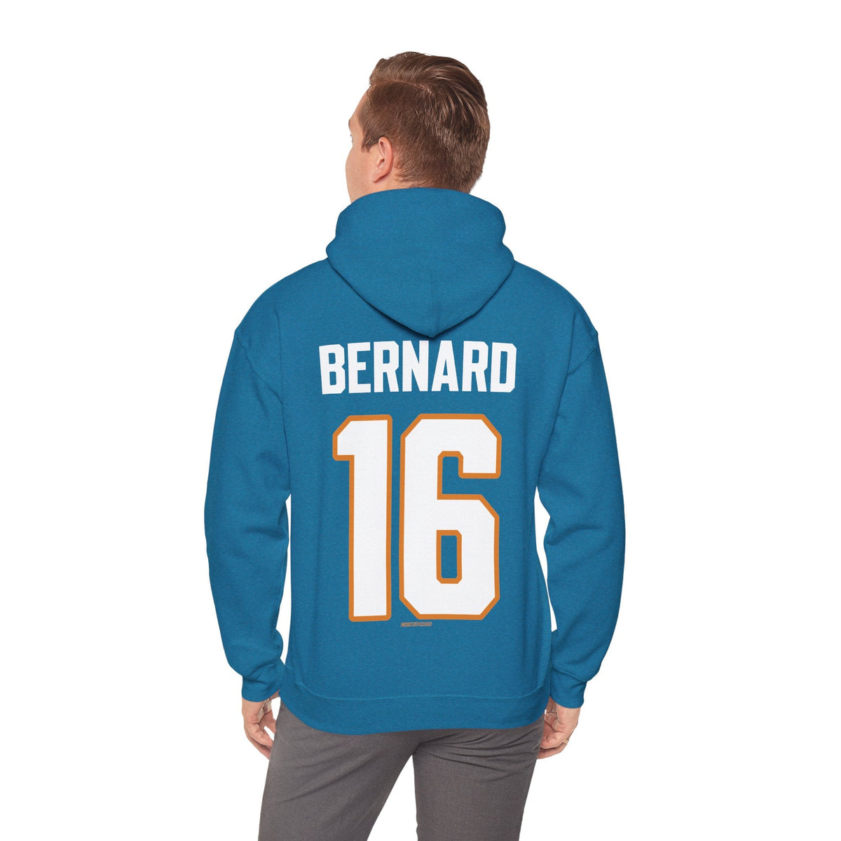 Lauren Bernard Sirens Unisex Hoodie in Heliconia | Chix Sports