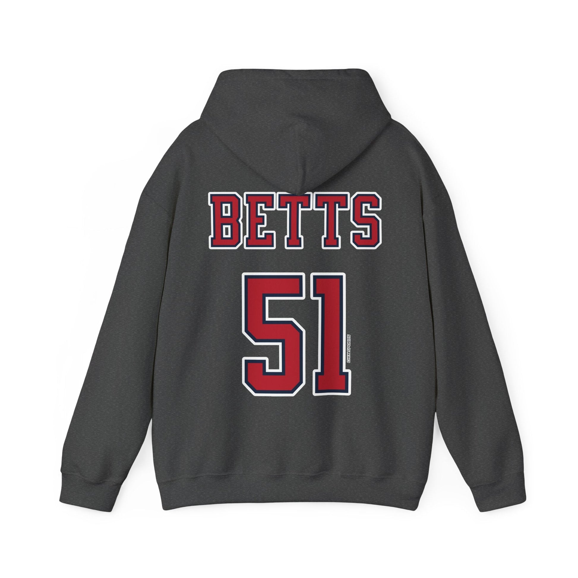Lauren Betts Mystics Unisex Jersey Hoodie | Chix Sports