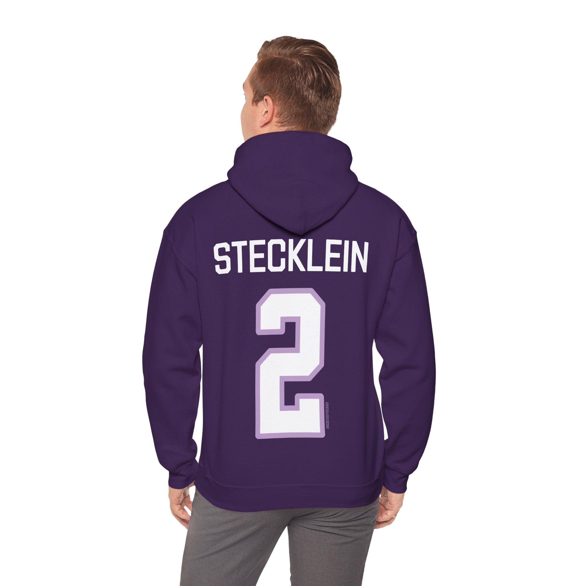 Lee Stecklein 2 Frost Unisex Hoodie - No Sleeve Print | Chix Sports