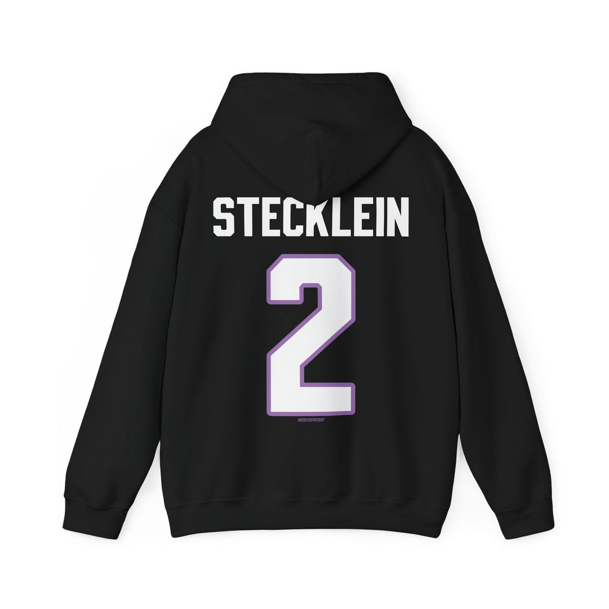 Lee Stecklein Frost Unisex Hoodie in Black | Chix Sports