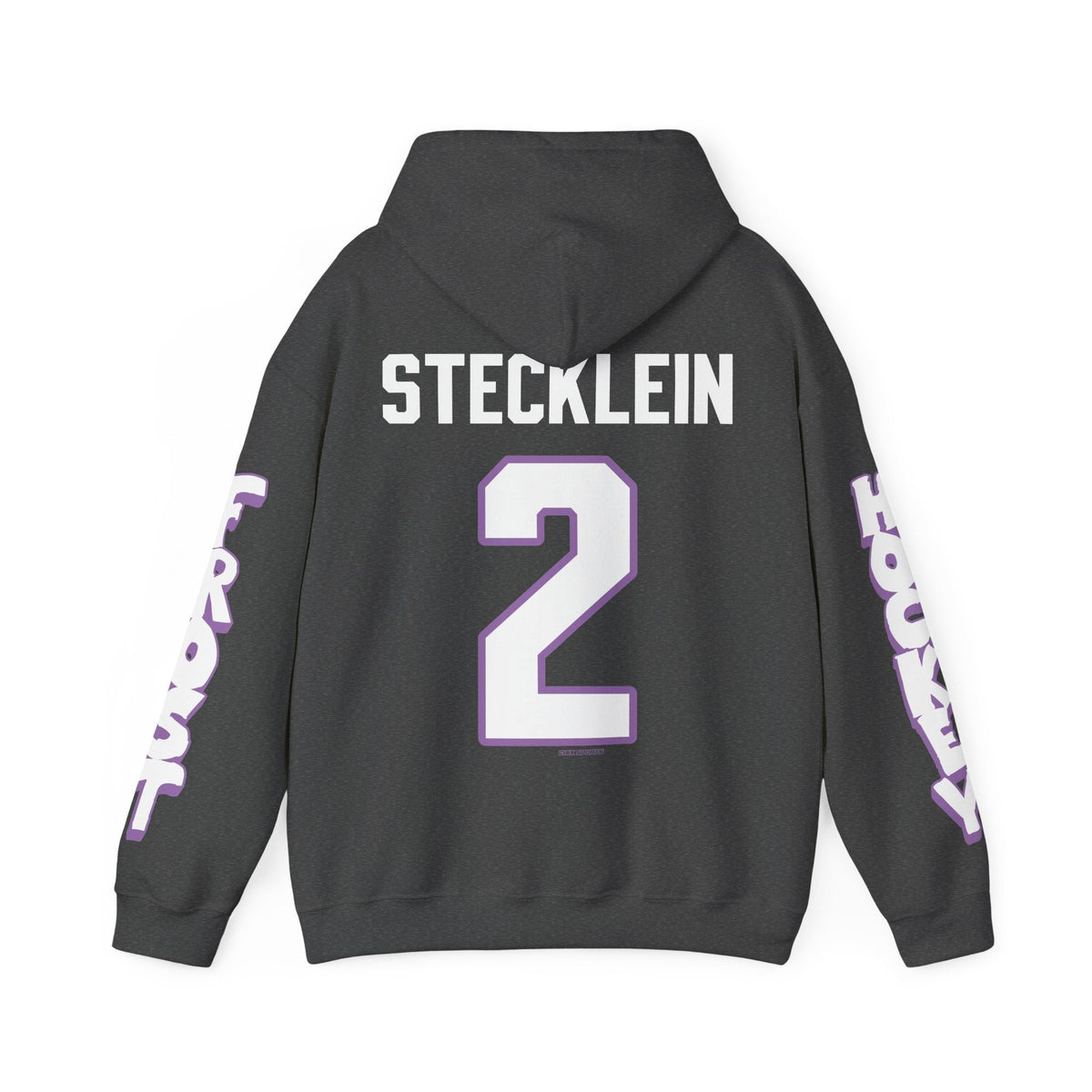Lee Stecklein Frost Unisex Hoodie in Dark Heather | Chix Sports