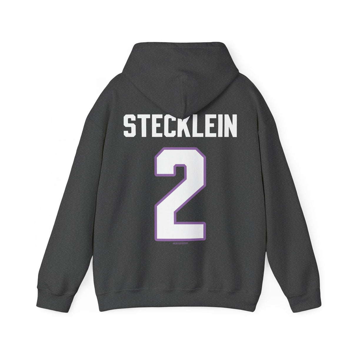 Lee Stecklein Frost Unisex Hoodie in Dark Heather | Chix Sports