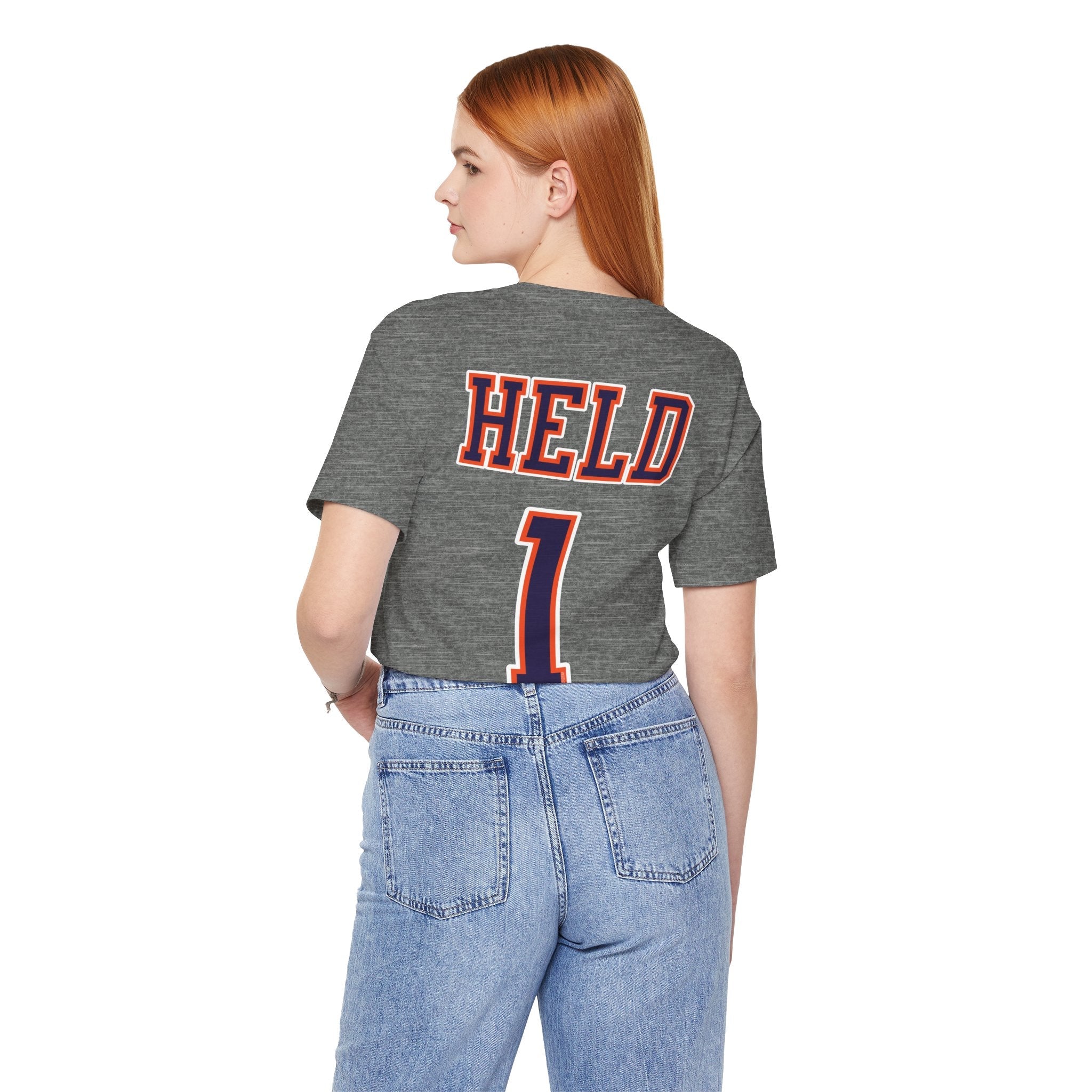 Lexi Held Mercury Unisex Jersey T-shirt | Chix Sports