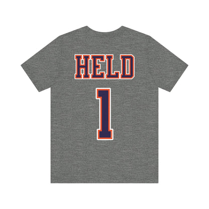 Lexi Held Mercury Unisex Jersey T-shirt | Chix Sports