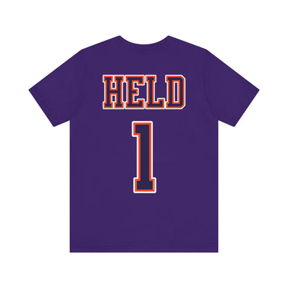 Lexi Held Mercury Unisex Jersey T-shirt | Chix Sports
