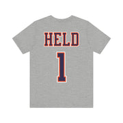 Lexi Held Mercury Unisex Jersey T-shirt | Chix Sports