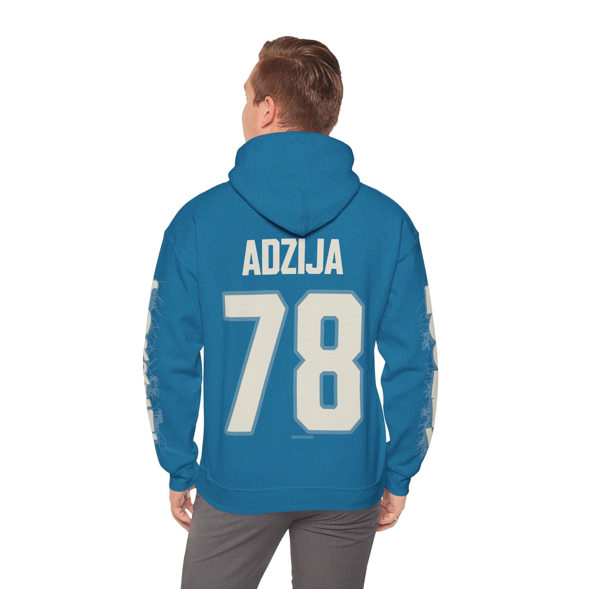 Lexie Adzija Torrent Unisex Hoodie in Antique Sapphire | Chix Sports