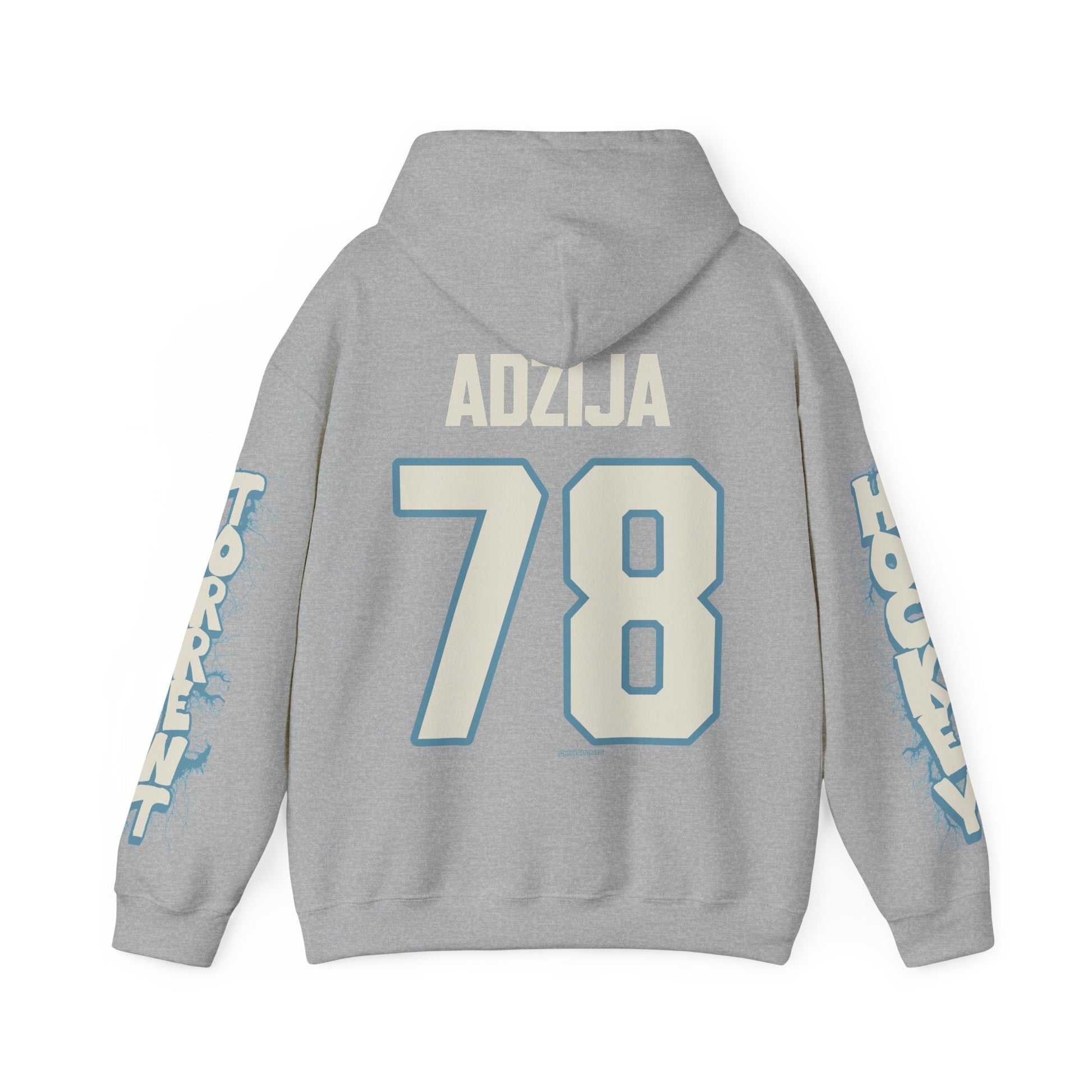 Lexie Adzija Torrent Unisex Hoodie in Sport Grey | Chix Sports