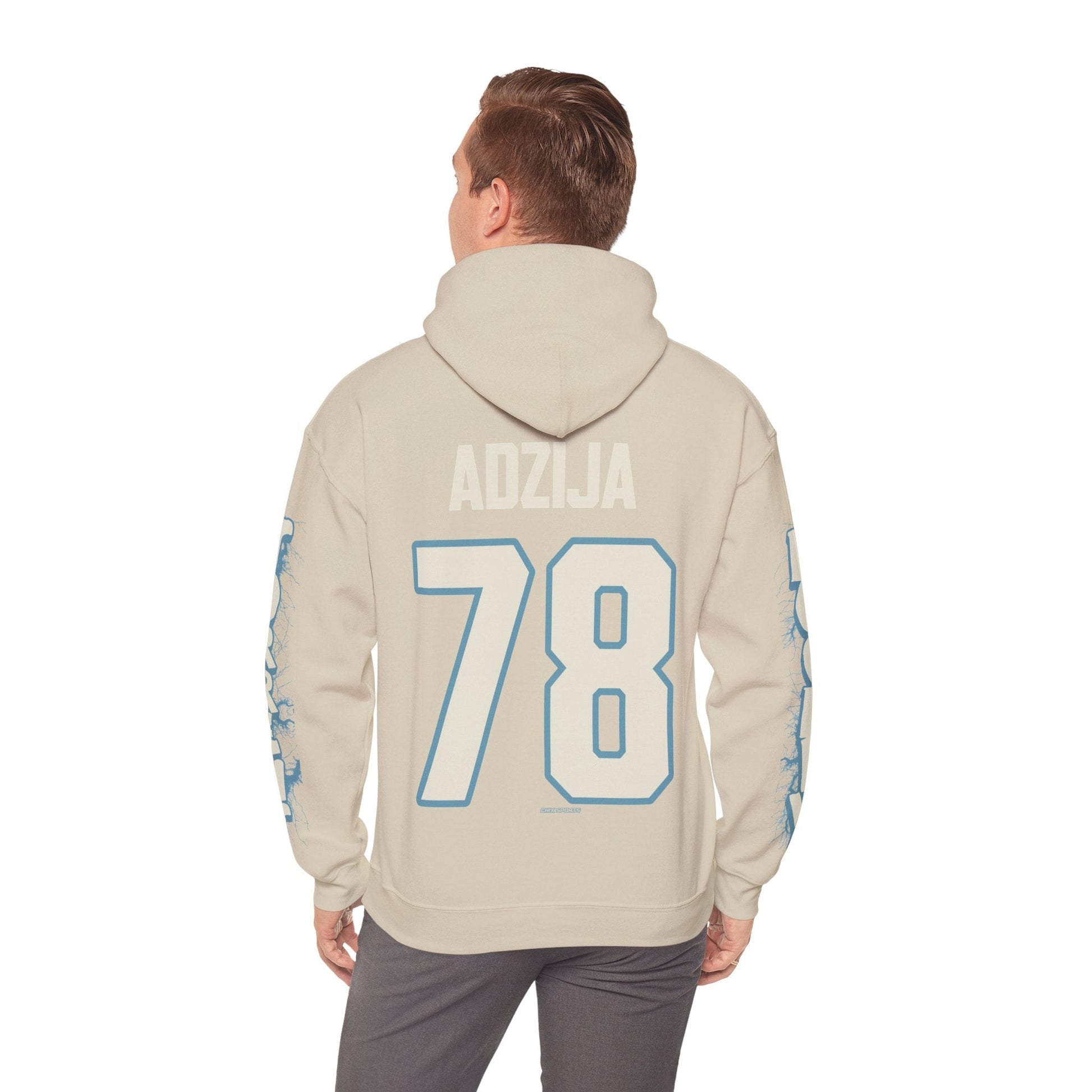 Lexie Adzija Torrent Unisex Hoodie in Antique Sapphire | Chix Sports
