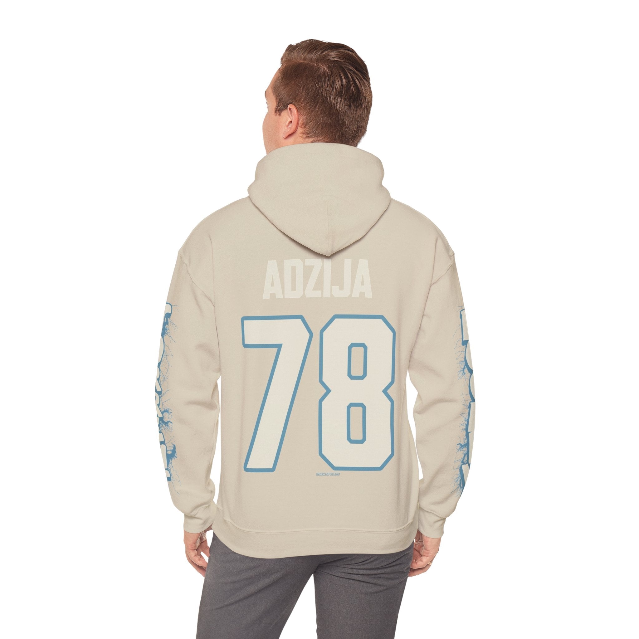 Lexie Adzija Torrent Unisex Hoodie in Antique Sapphire | Chix Sports