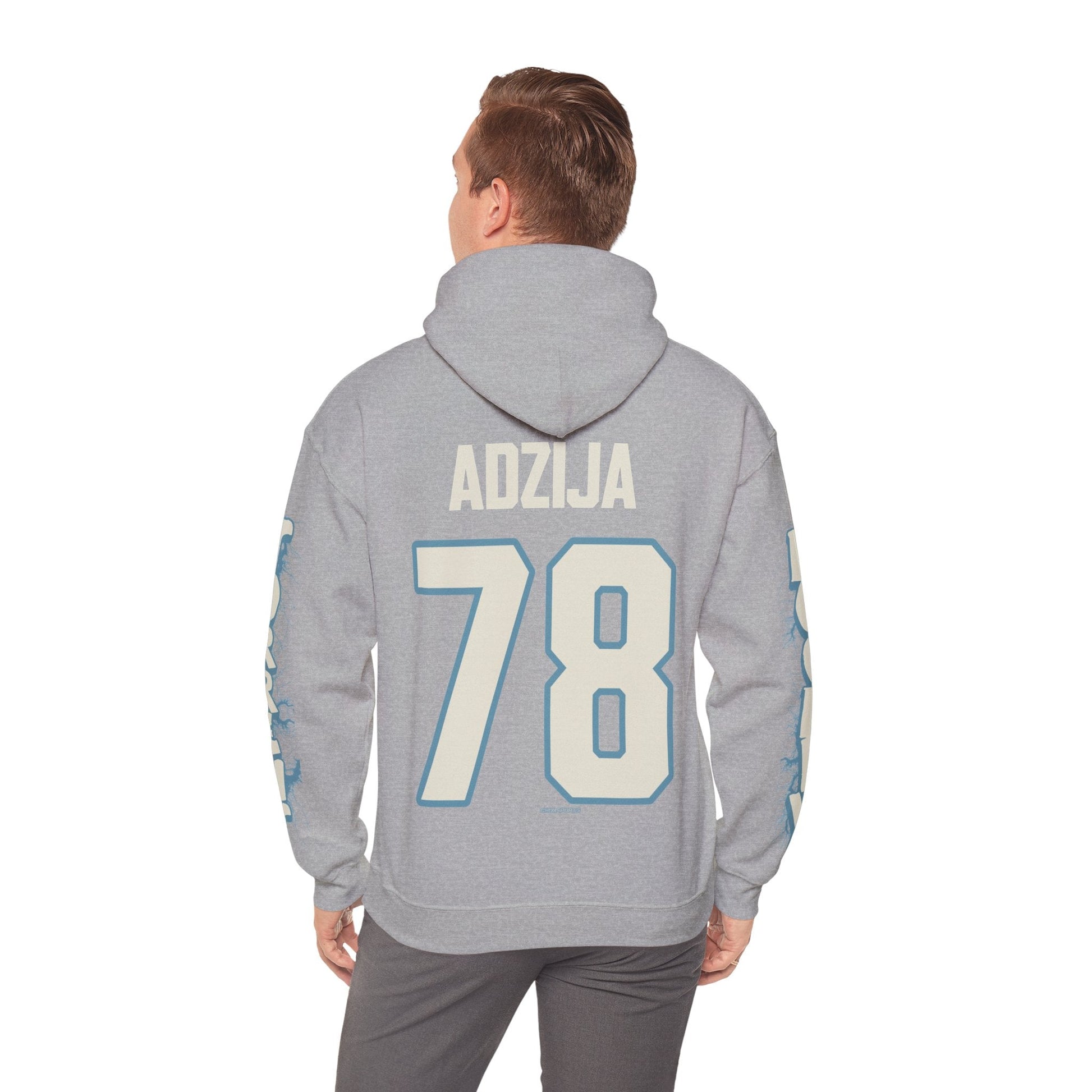 Lexie Adzija Torrent Unisex Hoodie in Antique Sapphire | Chix Sports