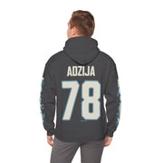 Lexie Adzija Torrent Unisex Hoodie in Dark Heather | Chix Sports