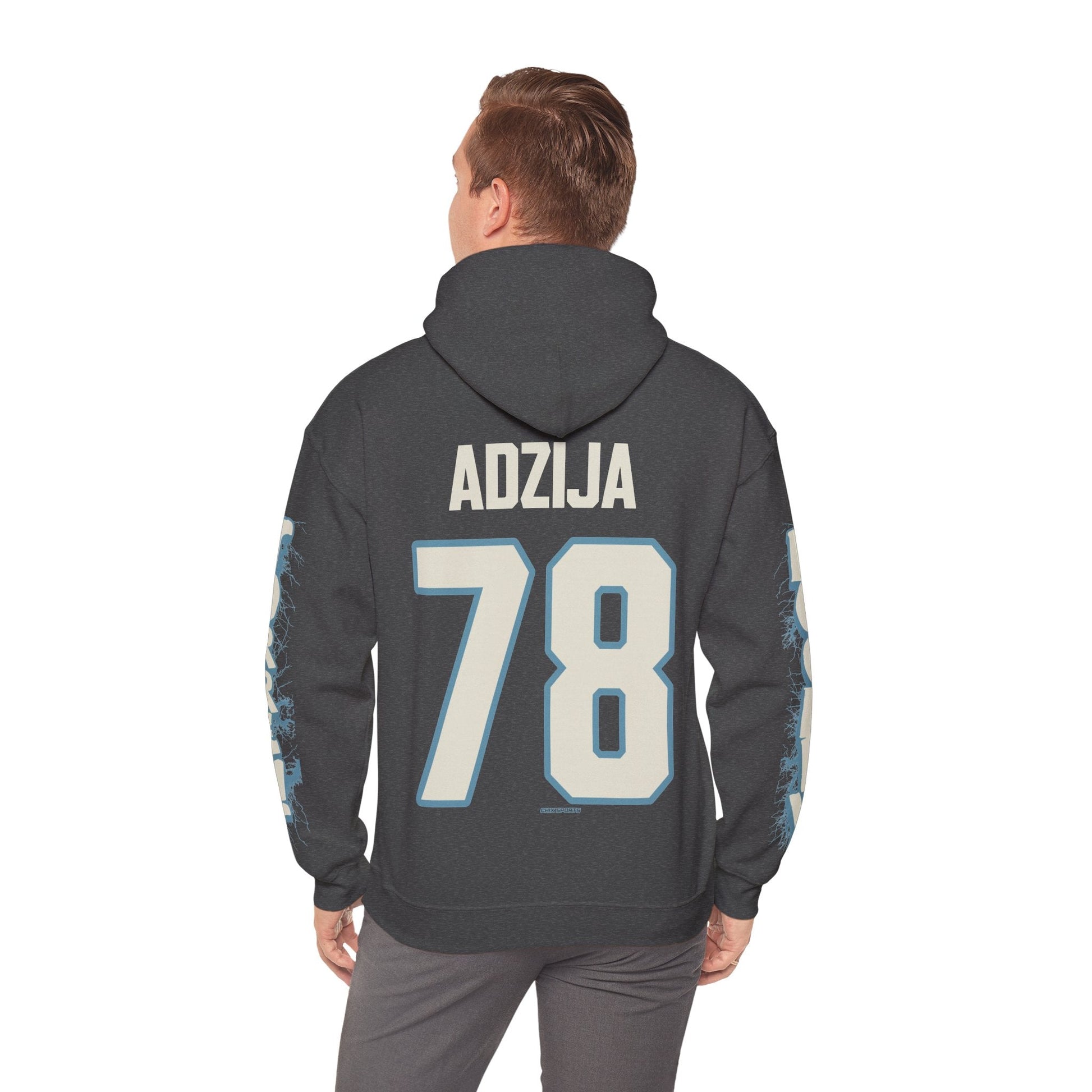 Lexie Adzija Torrent Unisex Hoodie in Dark Heather | Chix Sports