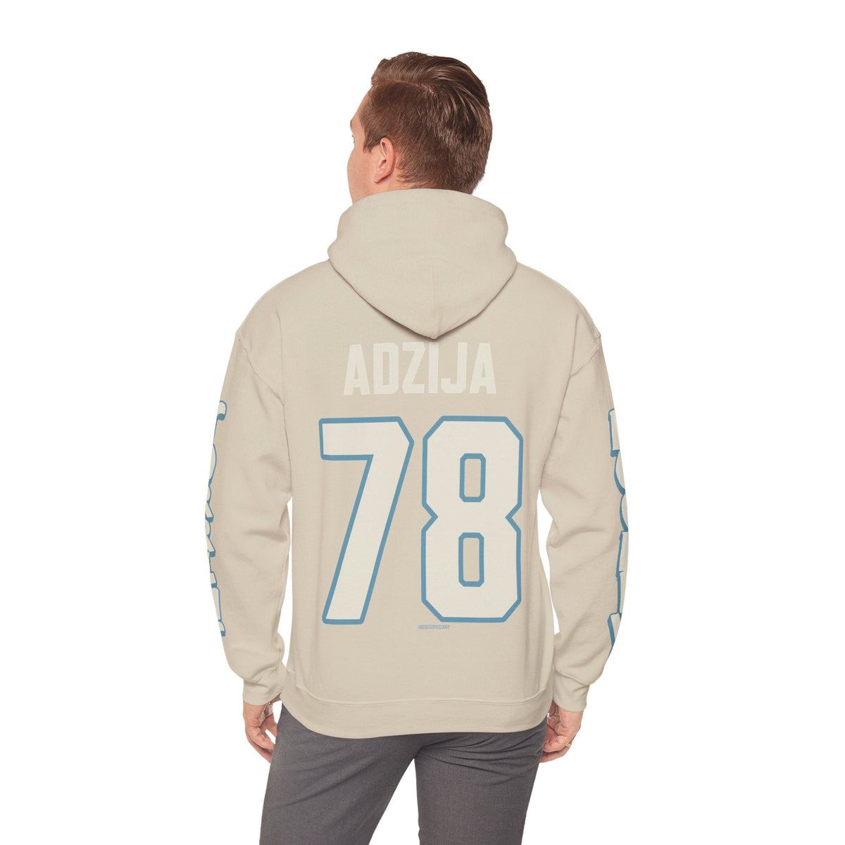 Lexie Adzija Torrent Unisex Hoodie in Antique Sapphire | Chix Sports