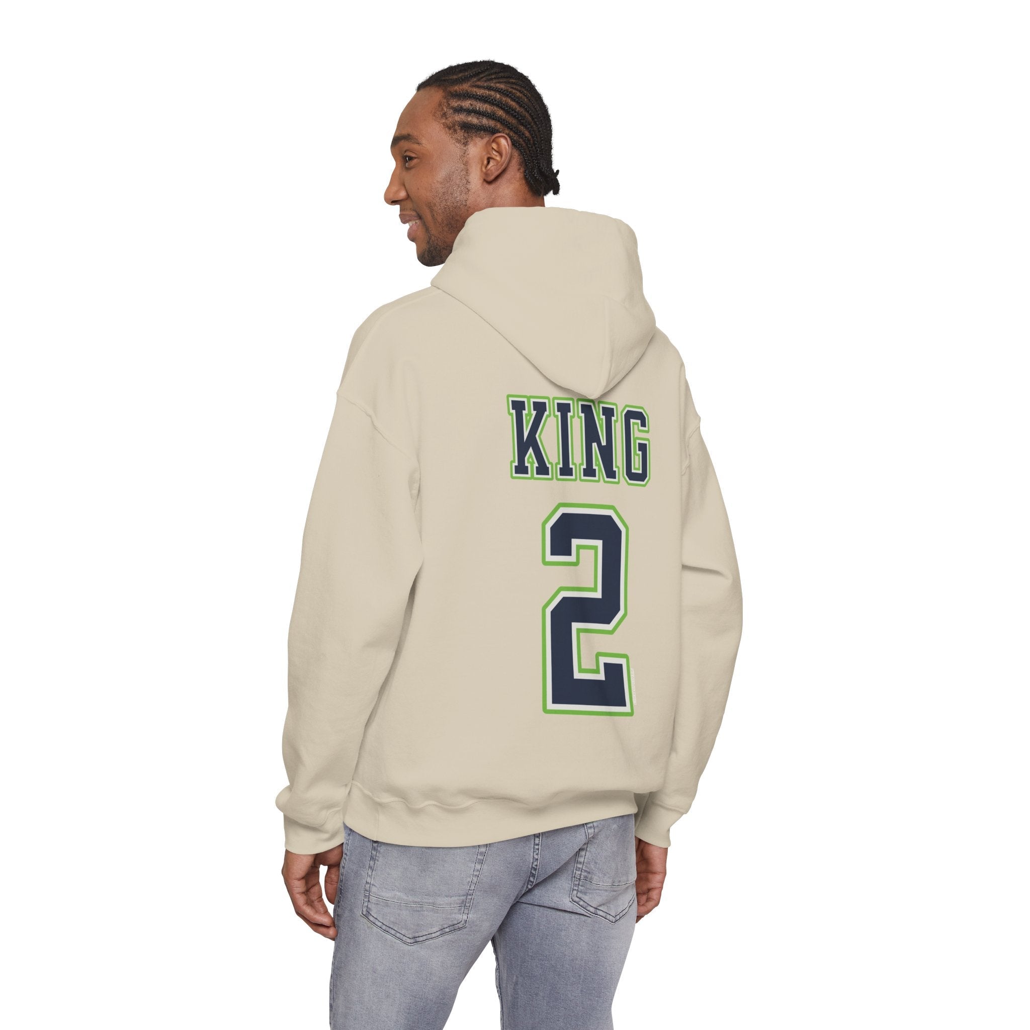 Liatu King Lynx Unisex Jersey Hoodie in Sand | Chix Sports
