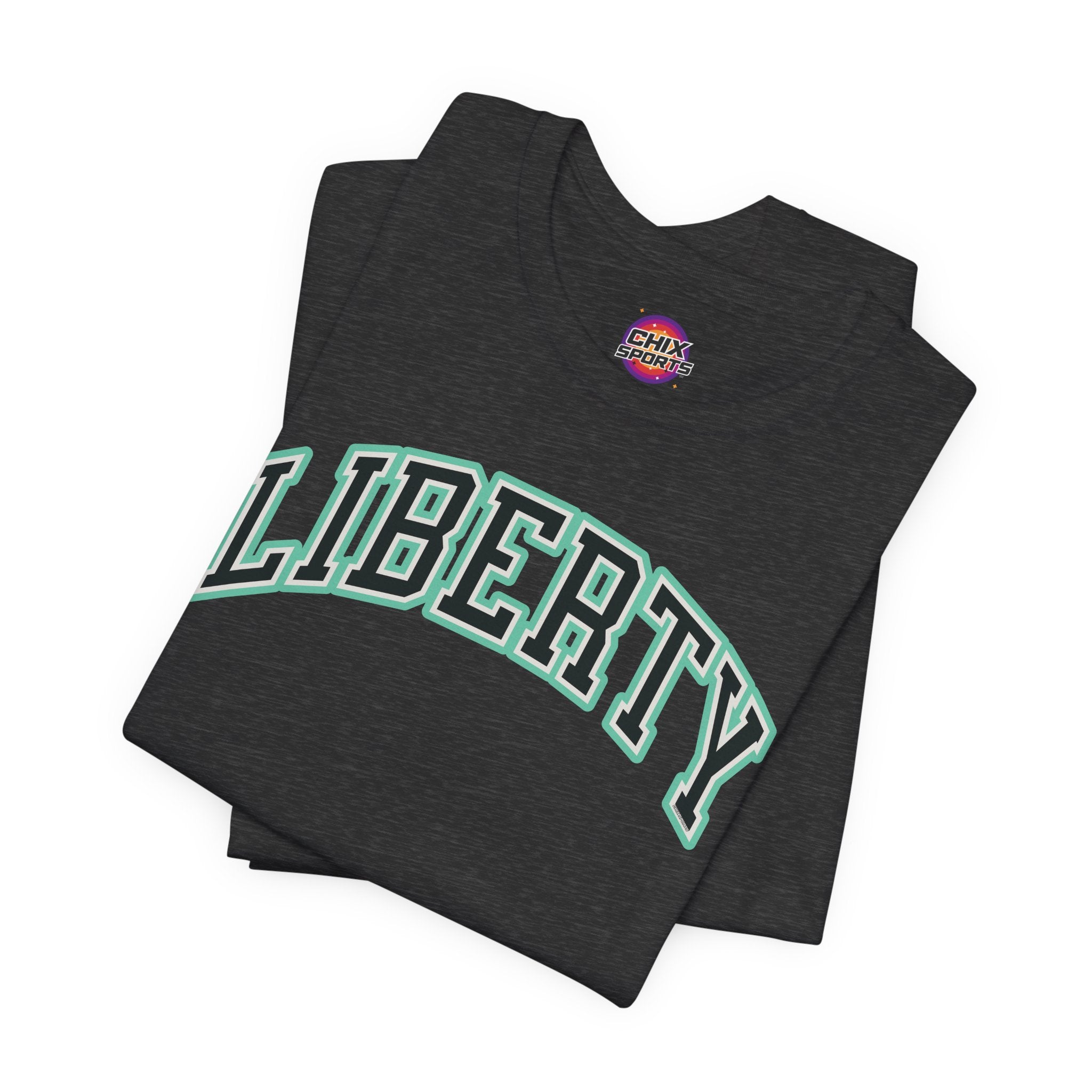 Liberty Arch Basketball Unisex Jersey T-shirt | Chix Sports