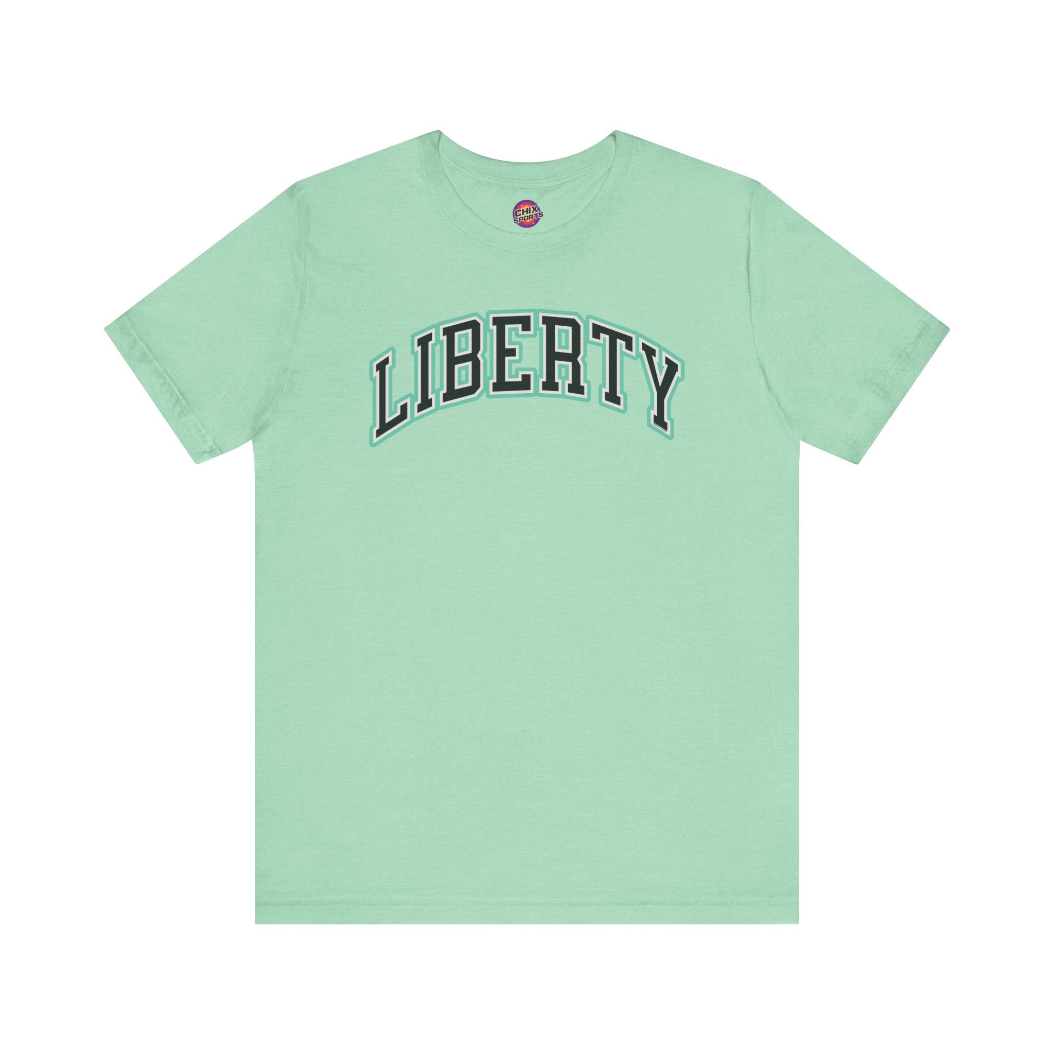 Liberty Arch Basketball Unisex Jersey T-shirt | Chix Sports