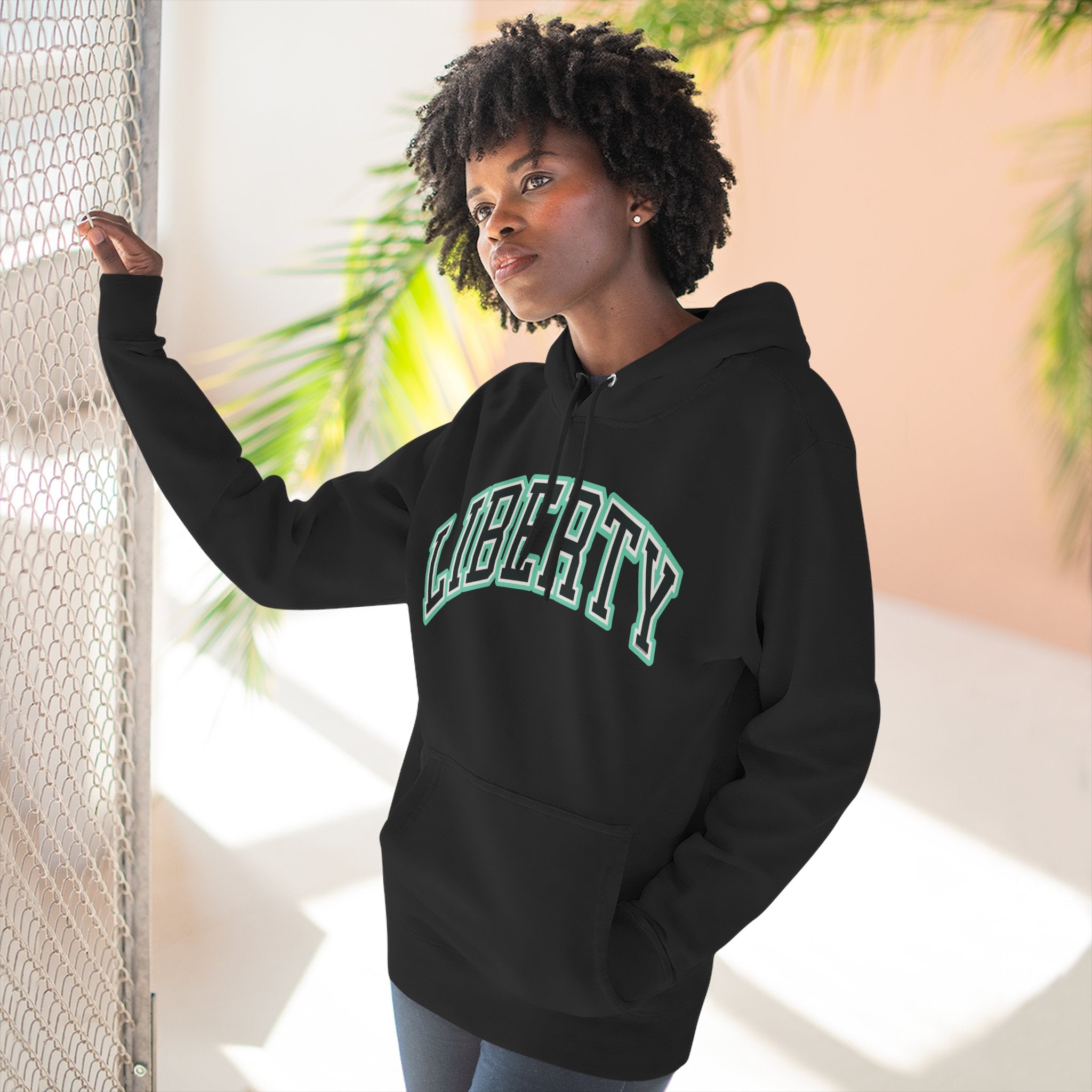 Liberty Basketball Arch Premium Hoodie | Chix Sports