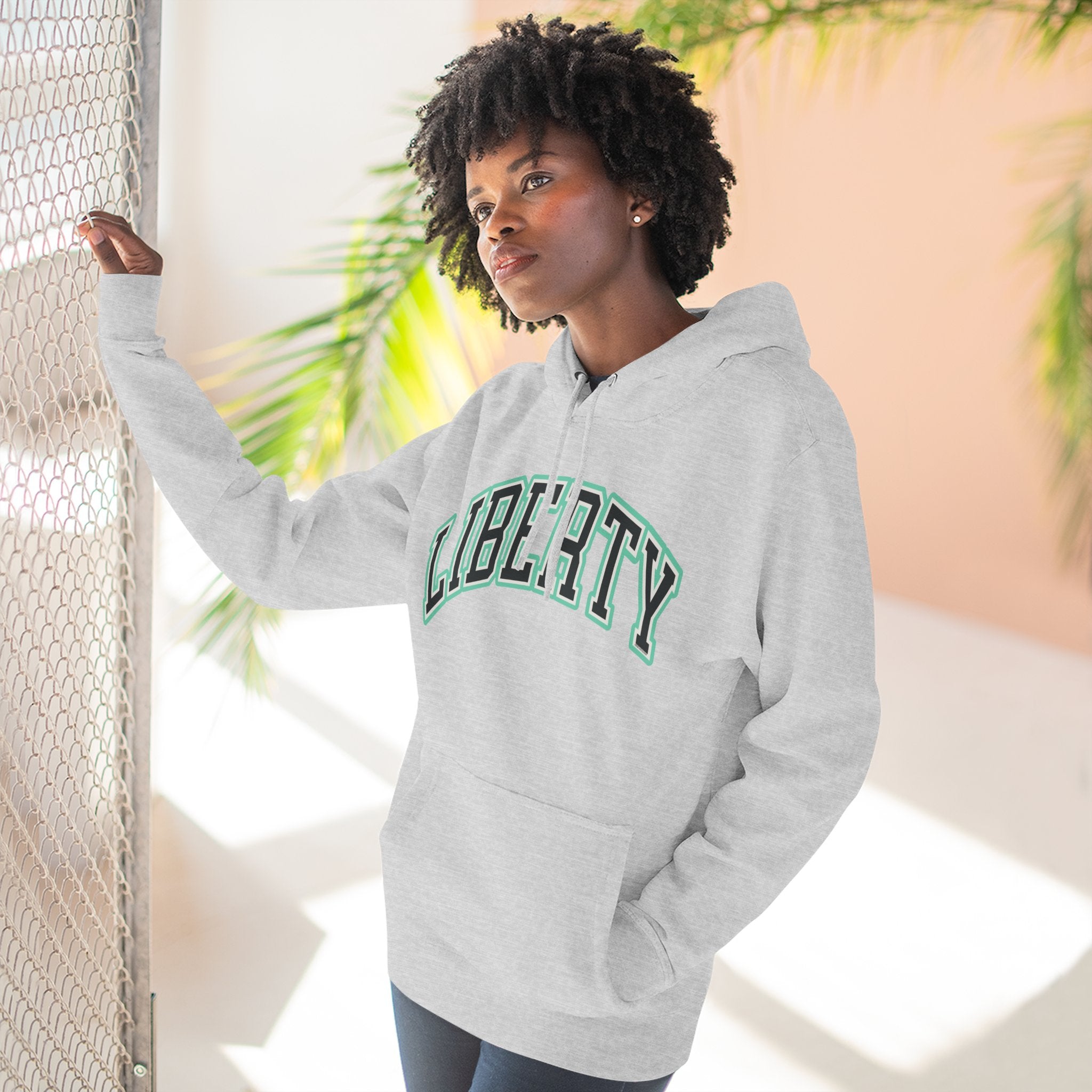 Liberty Basketball Arch Premium Hoodie | Chix Sports