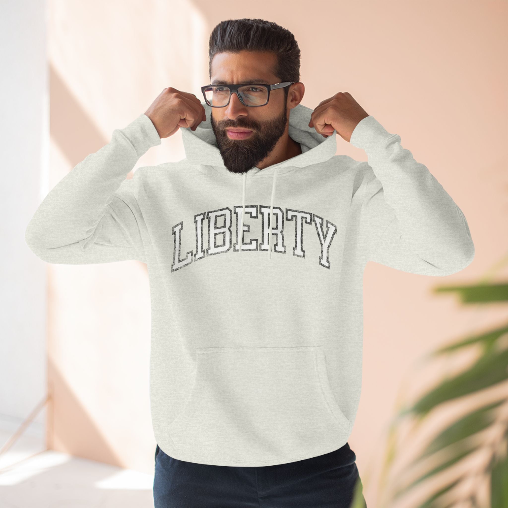 Liberty Basketball Vintage Print Premium Hoodie | Chix Sports