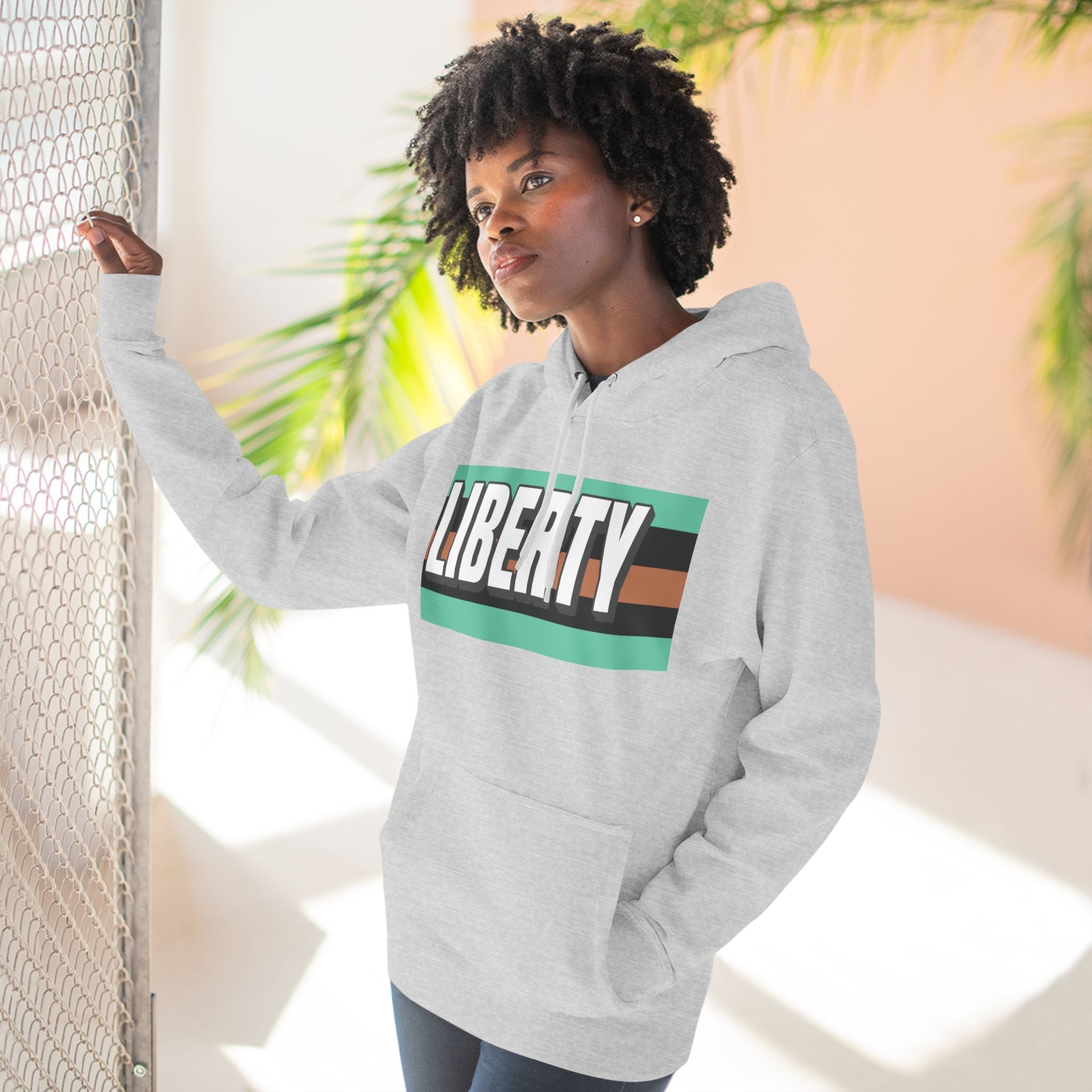 Liberty Premium Basketball Hoodie | Chix Sports