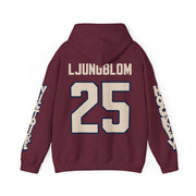 Lina Ljungblom Victoire Unisex City Hoodie in Maroon | Chix Sports