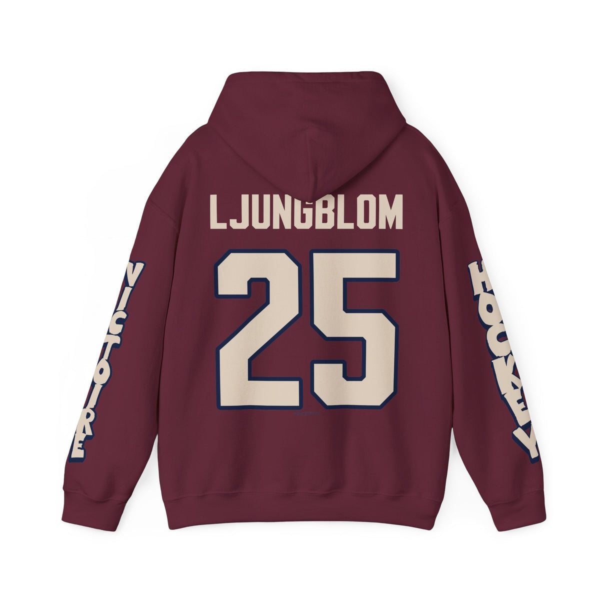 Lina Ljungblom Victoire Unisex City Hoodie in Maroon | Chix Sports