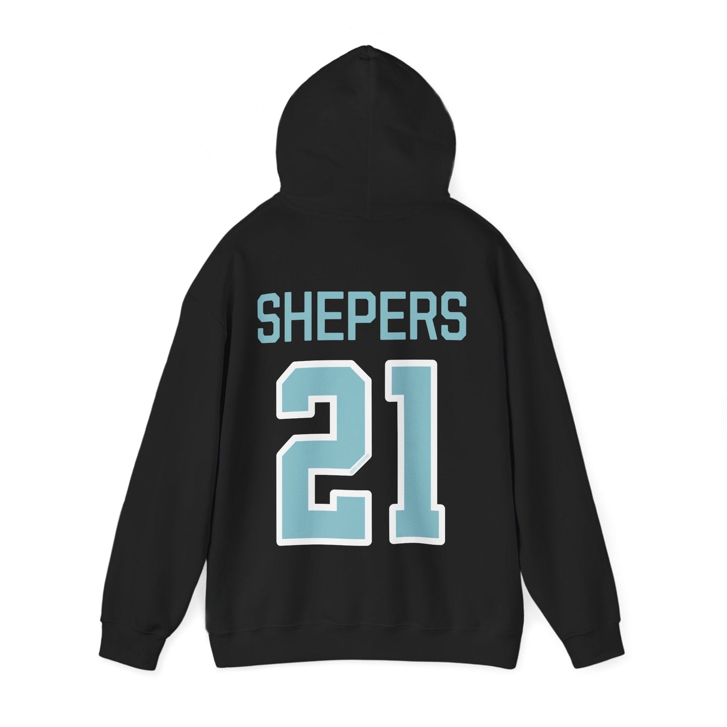 Liz Schepers Heavy Fleet Hoodie - No Sleeve Print | Chix Sports