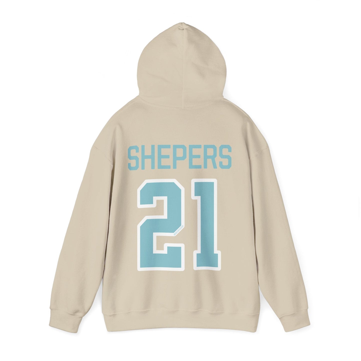 Liz Schepers Heavy Fleet Hoodie - No Sleeve Print | Chix Sports