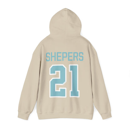 Liz Schepers Heavy Fleet Hoodie - No Sleeve Print | Chix Sports