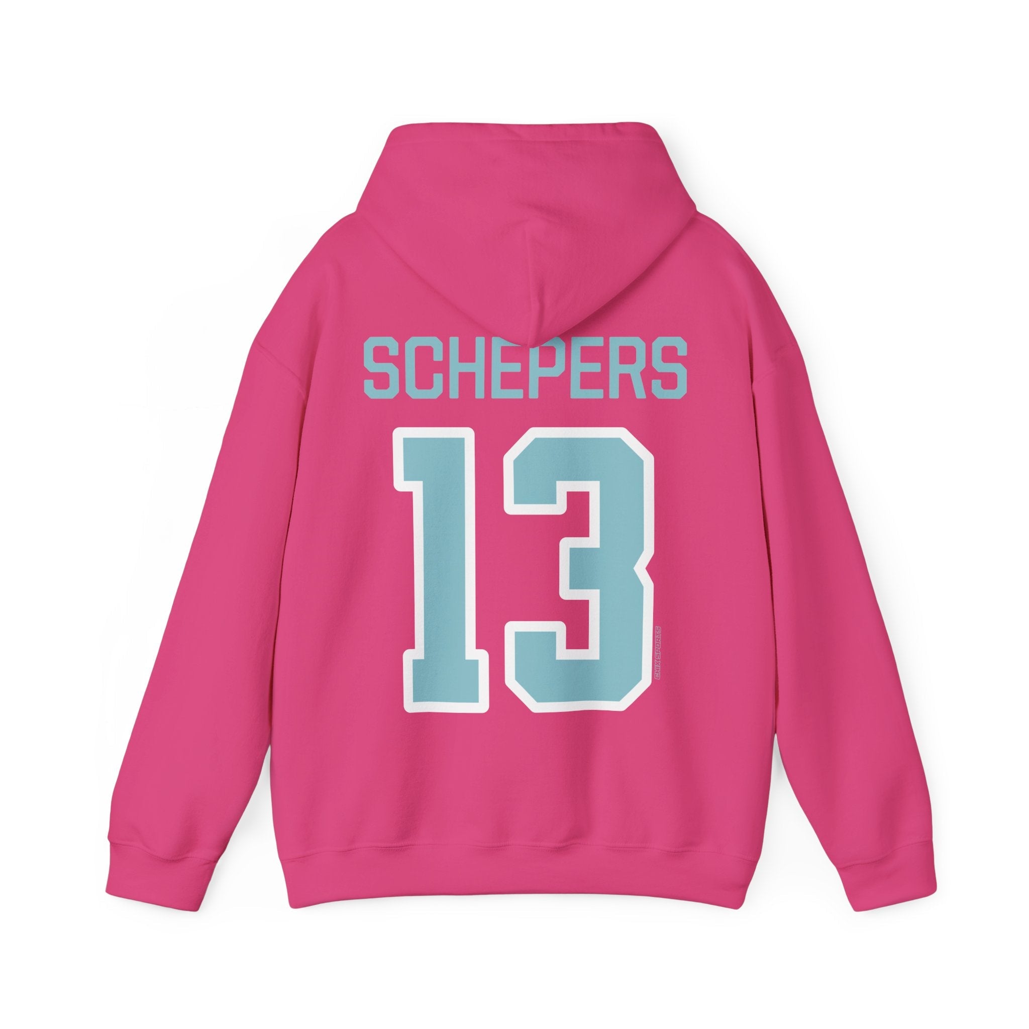 Liz Schepers Unisex Fleet Hoodie - No Sleeve Print | Chix Sports