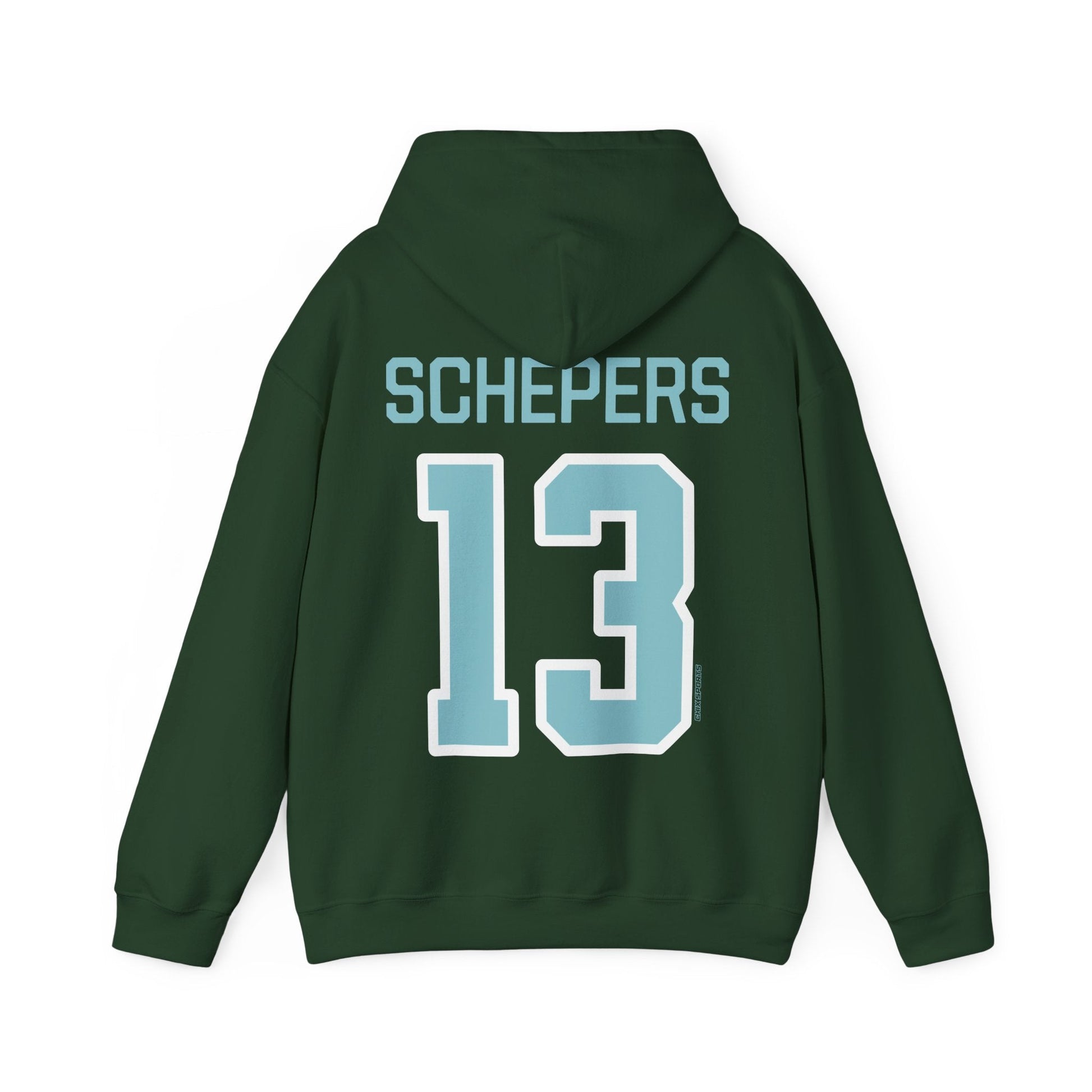 Liz Schepers Unisex Fleet Hoodie - No Sleeve Print | Chix Sports